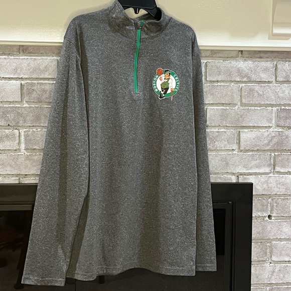 Celtics 3/4 Zip - Picture 1 of 2